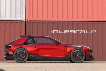 La moderna Lancia Delta Integrale stupisce