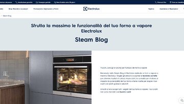 Electrolux lancia il nuovo Steam Blog