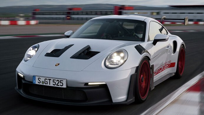 Nuova Porsche 911 GT3 RS: aerodinamica attiva e motore aspirato da 525 CV