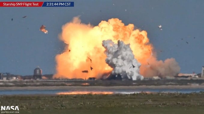 SpaceX Starship: razzo SN9 esplode poco dopo il lancio, cosa è successo? 