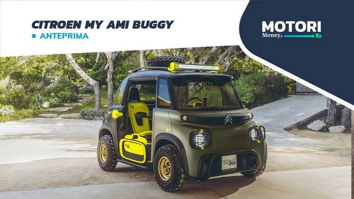 Citroen My Ami Buggy: una concept car elettrica