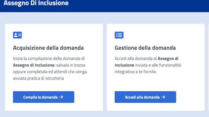 Assegno di inclusione, ecco perché la domanda è stata respinta