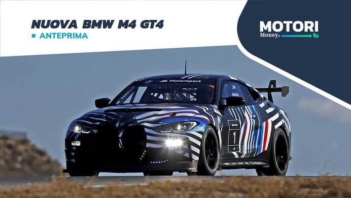 Nuova BMW M4 GT4: la racing car arriverà nel 2023