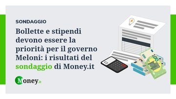 Bollette e stipendi devono essere la priorità per il governo Meloni: i risultati del sondaggio