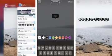 Instagram: come avere nuove scritte e più font nelle storie