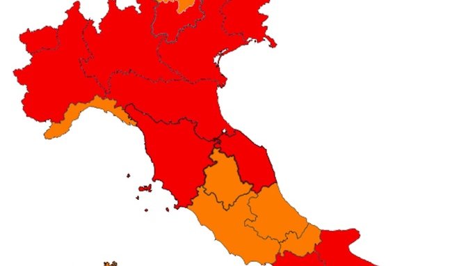 Colori regioni, cosa cambia dopo Pasqua: Lombardia e Campania restano rosse, Veneto passa in arancione