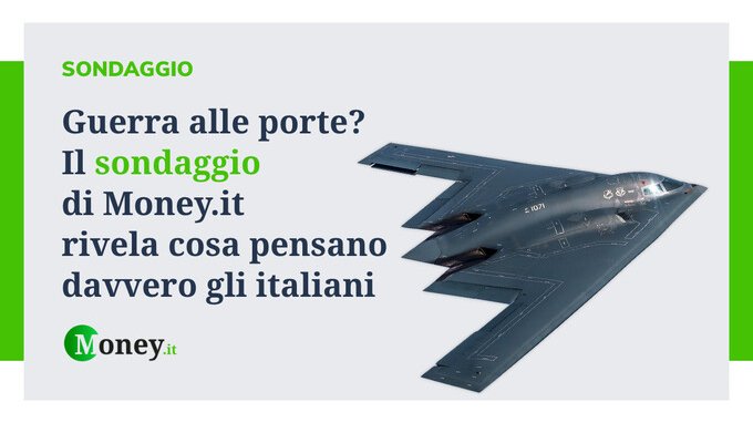 Guerra alle porte? Il sondaggio di Money.it rivela cosa pensano davvero gli italiani