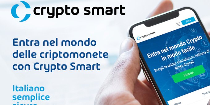 Criptovalute: Crypto Smart, l'exchange 100% italiano sicuro, affidabile e trasparente 