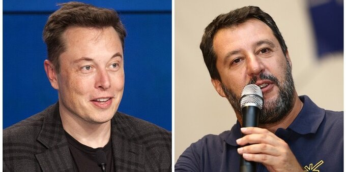 Salvini spalanca le porte dell'Italia a Elon Musk: “Venga a investire da noi”