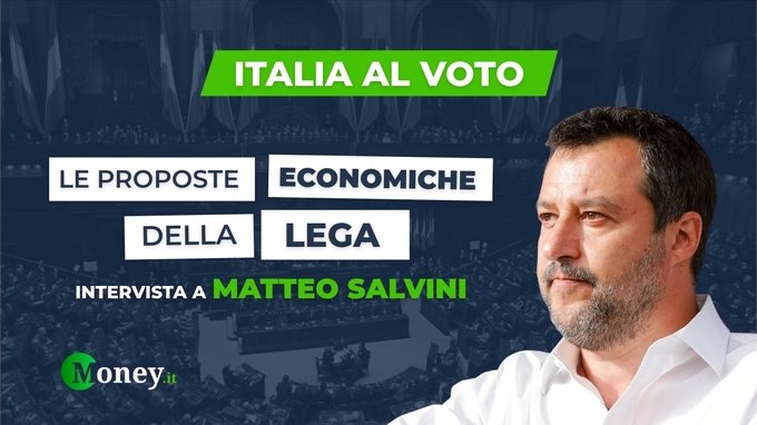 “Pensione con quota 41 e pace fiscale subito, confermare aumento stipendi e stop al canone Rai”: l'intervista a Salvini