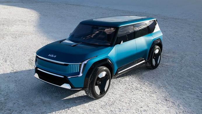 KIA EV9: la show car anticipa il SUV del futuro 