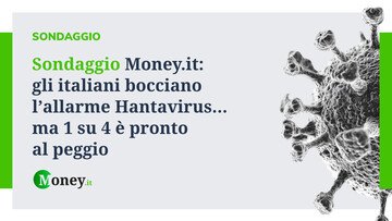 Sondaggio Money.it: gli italiani bocciano l'allarme Hantavirus… ma 1 su 4 è pronto al peggio