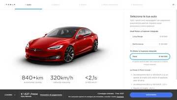 Tesla Model S Plaid: 1.100 cavalli e 830 km di autonomia