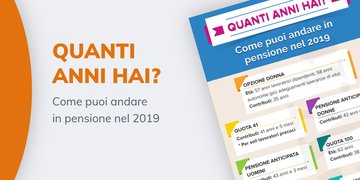 Come andare in pensione nel 2019 a seconda dell'età