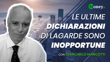 Le ultime dichiarazioni di Lagarde sono inopportune. VIDEO