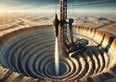 La Cina perfora un pozzo profondo 1 chilometro con una trivella da 500 tonnellate per trovare minerali