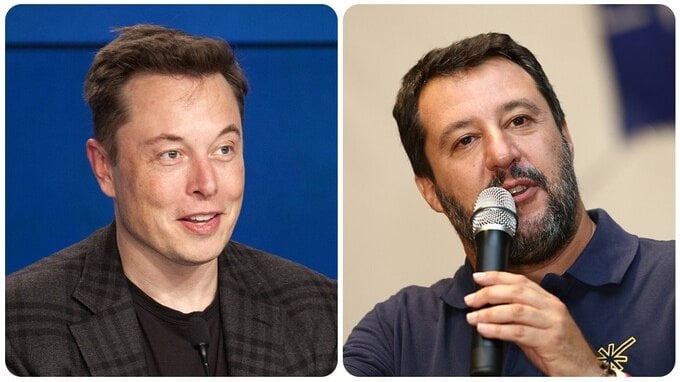 Salvini spalanca le porte dell'Italia a Elon Musk: “Venga a investire da noi”