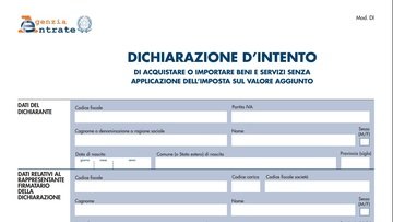 Dichiarazione d'intento, nuovo modello e istruzioni: novità dal 2 marzo 2020