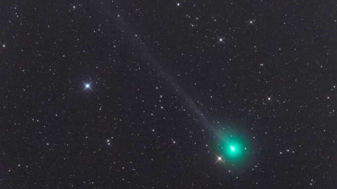 La cometa del diavolo può essere vista dalla Terra questa settimana