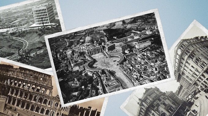 Queste foto storiche mostrano come era Roma prima della Seconda guerra mondiale