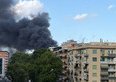 Incendio in un vivaio a via Piegaro zona via Nocera Umbra, Roma. Cause ancora da accertare (VIDEO)