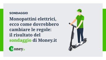 Monopattini elettrici solo su ciclabili con obbligo di casco e targa: i risultati del sondaggio