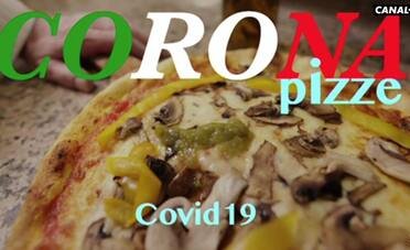 Pizza con coronavirus: come i francesi deridono l'Italia
