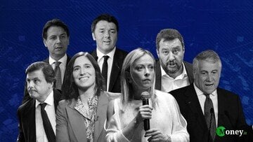 Sondaggi politici tonfo Meloni e Pd, balzo 5 Stelle e Renzi