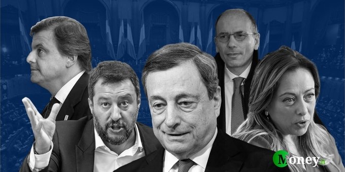 Sondaggi politici: Draghi il premier preferito, Berlusconi davanti a Letta