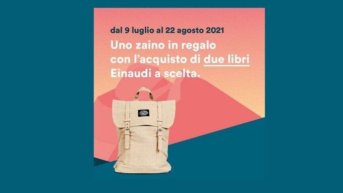 Come avere uno zaino gratis acquistando due libri