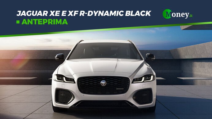 Jaguar XE e XF R-Dynamic Black: foto, motori, prezzi