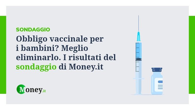 Obbligo vaccinale per i bambini? Meglio eliminarlo. Il risultato del sondaggio