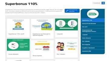 Superbonus 110%: informazioni e novità sul portale del Governo