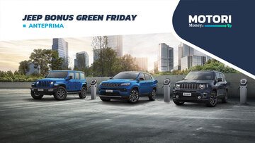 Jeep Bonus Green Friday: sino 7.000 euro di vantaggi