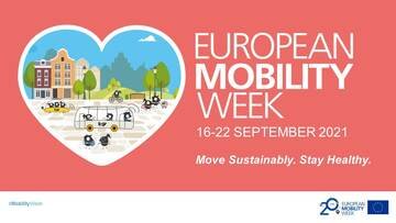 European Mobility Week 2021: la mobilità sostenibile in città
