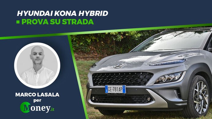 Hyundai Kona Hybrid: prova su strada del compatto SUV ibrido