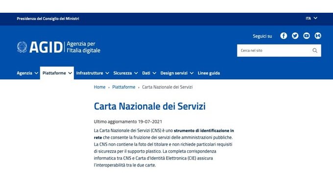 CNS smarrita, cosa fare?