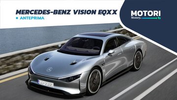 Mercedes-Benz Vision EQXX: la berlina elettrica del futuro