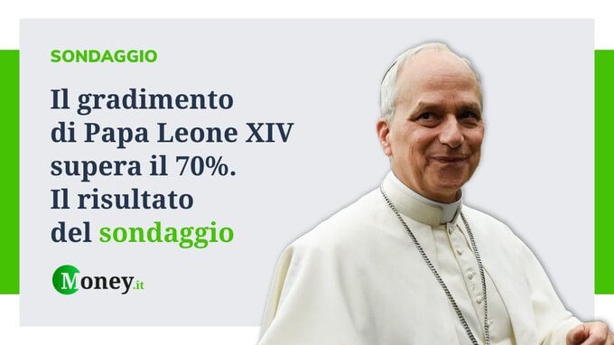 Il gradimento di Papa Leone XIV supera il 70%. Il risultato del sondaggio