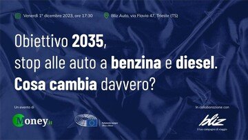 Nel 2035 sarà la fine delle auto a benzina e diesel? Ne parliamo a Trieste l'1/12 con Parlamento europeo