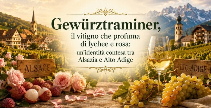 Gewürztraminer, il vitigno che profuma di lychee e rosa: un'identità contesa tra Alsazia e Alto Adige