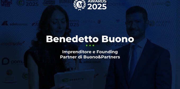 Benedetto Buono, Founding Partner di Buono&Partners, ai Money Awards 2025