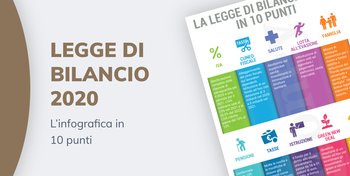La Legge di Bilancio 2020 in 10 punti