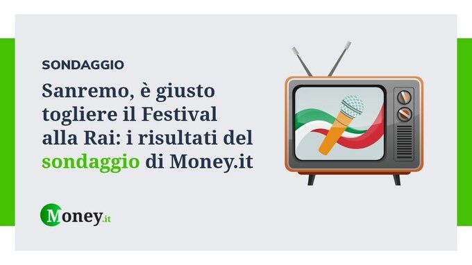 Sanremo, è giusto togliere il Festival alla Rai: i risultati del sondaggio