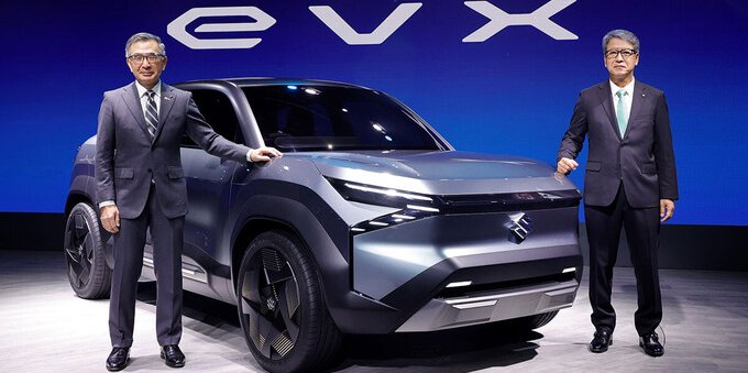 Suzuki eVX: anteprima mondiale del nuovo SUV elettrico 