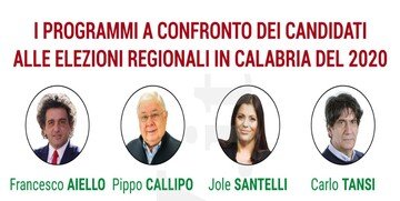 Elezioni Calabria: i programmi a confronto degli aspiranti governatori