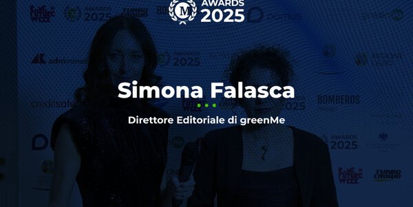 Simona Falasca, Direttore Editoriale di greenMe, ai Money Awards 2025