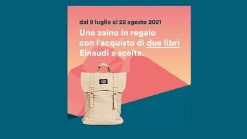 Come avere uno zaino gratis acquistando due libri