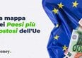 I Paesi più costosi d'Europa, la classifica 2026. Dov'è l'Italia?
