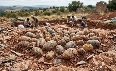 Scoperto un tesoro in Francia. 100 uova di dinosauro che valgono oltre €2.000.000